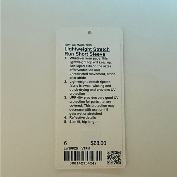 lululemon athletica Purple Top - Picture 5 of 5